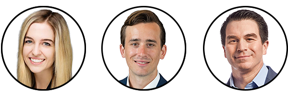 Charlie Lewis Lauren Craig and Raphael Engler